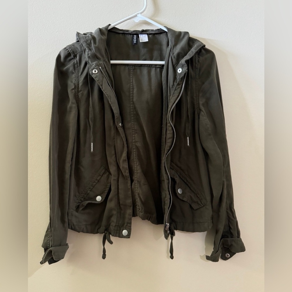 H&M Divided Army Green Jacket